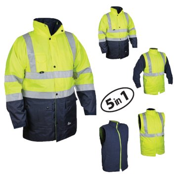 Parka Oxford 5+1 Parça WJK 44 Yeşil Lacivert Parçalı