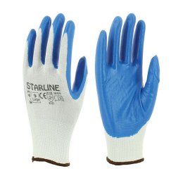 WORK GLOVES NITRILE E-43-KS,, 